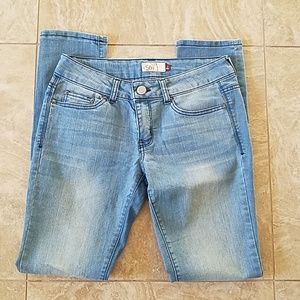 Light wash jeans